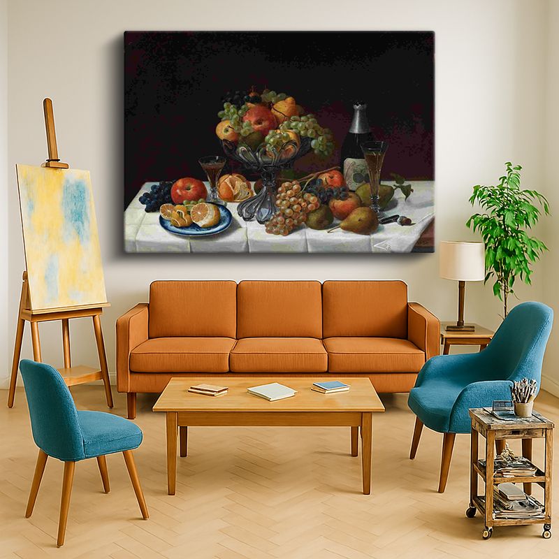 Ressam Kanvas Tablo 971